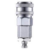 HiSmith KlicLok to Quick Air Adaptor – Stainless Steel Sex Toy Adaptor Sex Machine Connectors